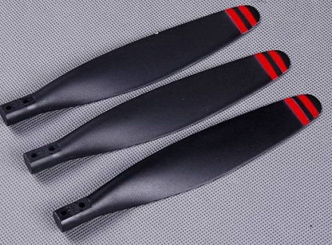 FMS Propeller 13x9 3-Blade 1400mm Zero Gray